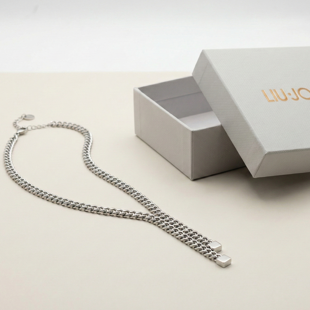 Liu Jo Cosmo Silver Necklace - LJ2988