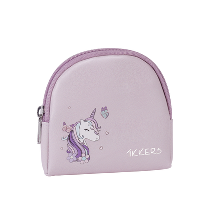 Tikkers Girls Purple Unicorn Watch, Bracelet and Purse Gift Set  - ATK1106