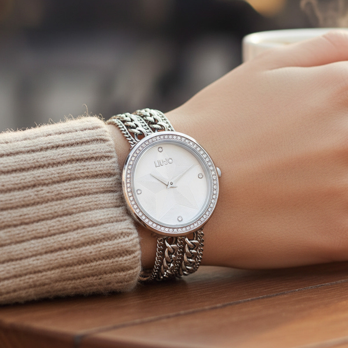 Liu Jo Chains Silver Watch - TLJ1830