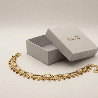 Liu Jo Vessel Gold Bracelet - LJ3004