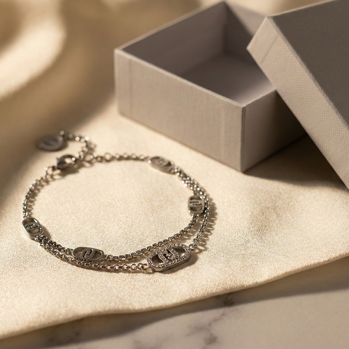 Liu Jo Floet Silver Bracelet - LJ2903