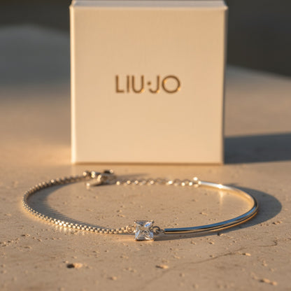 Liu Jo silver bangle/bracelet - LJ2536