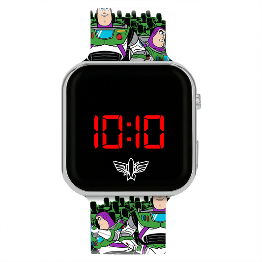 Toy Story 5 LED Display Watch with Silicone Character Strap for Kids - TSF4003