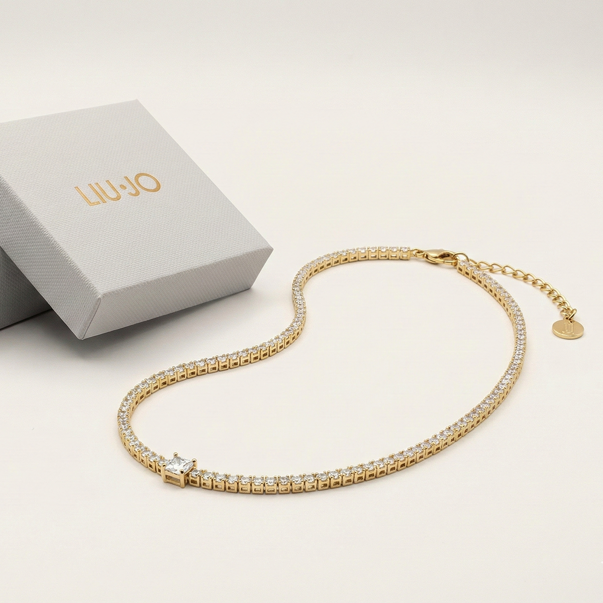 Liu Jo Lune Gold Necklace - LJ3033
