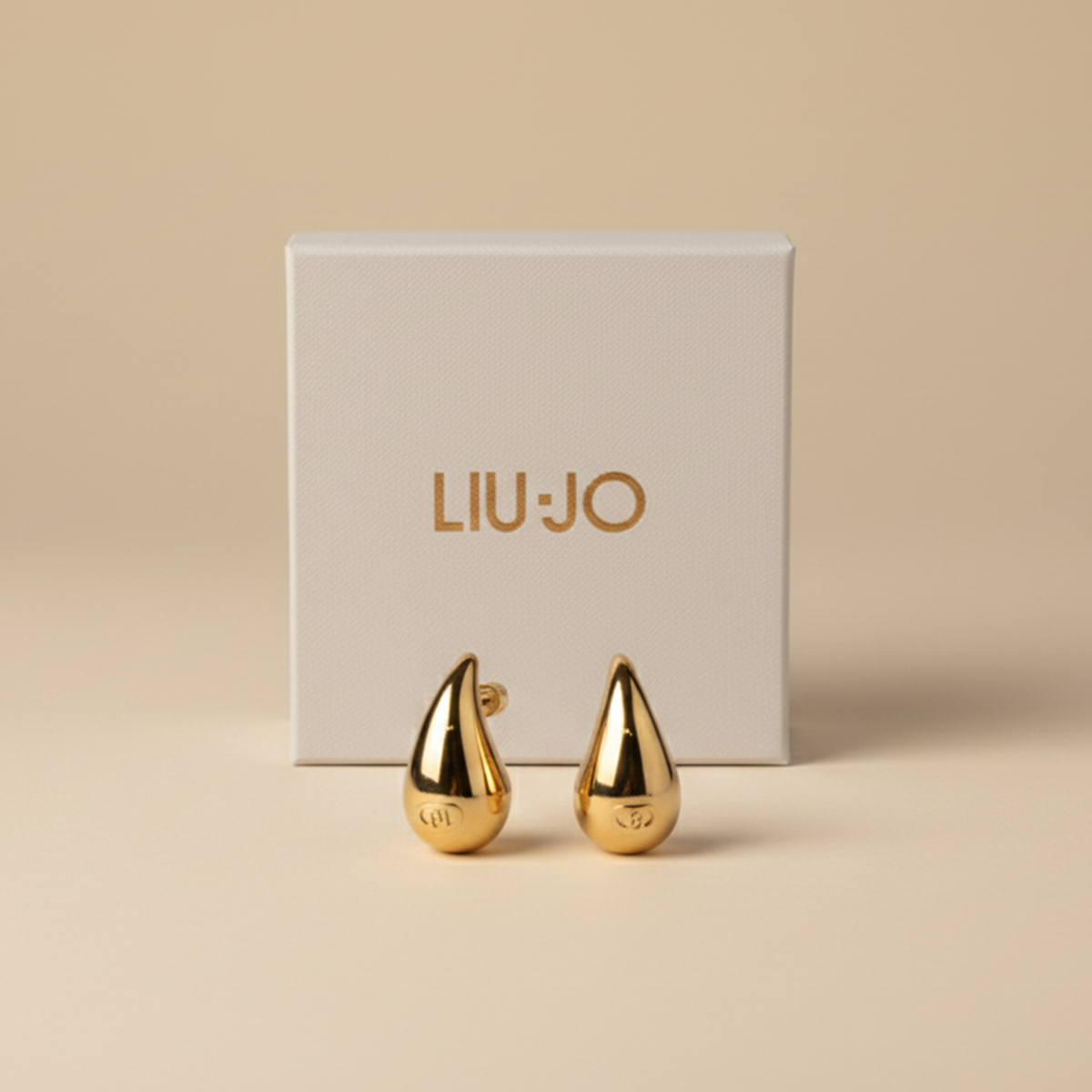 Liu Jo Dust XS Gold Earrings - LJ2798