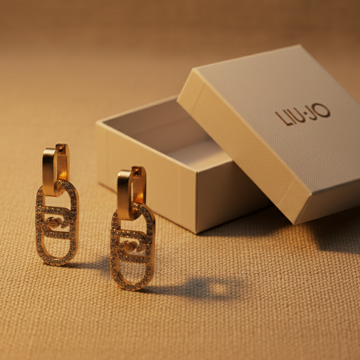 Liu Jo LJ OG Gold Earrings - LJ2810