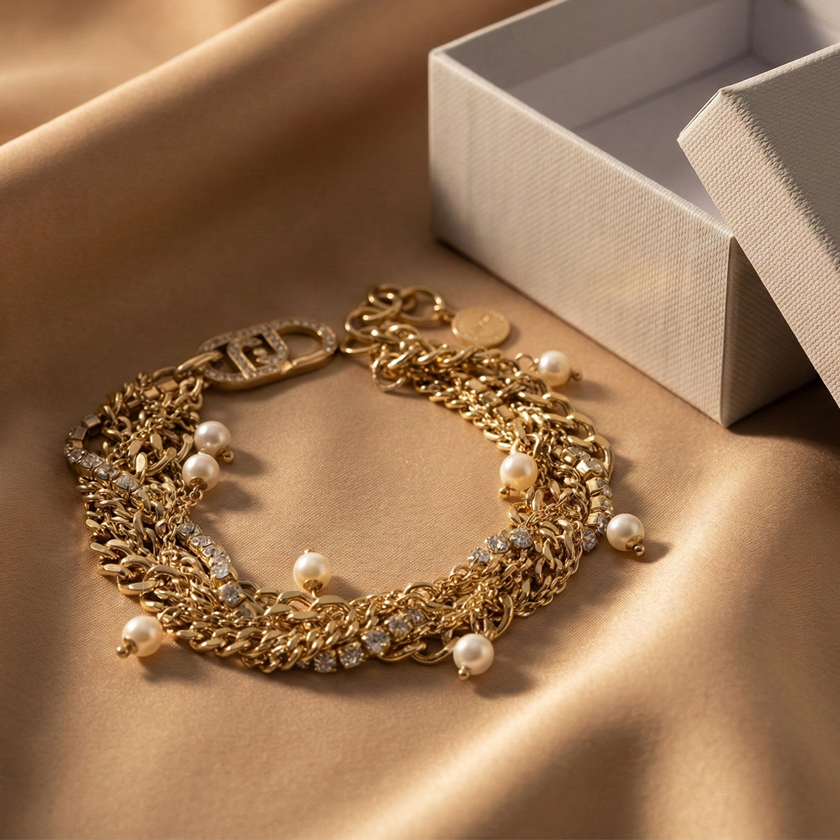 Liu Jo Luxe Gold Bracelet - LJ3075