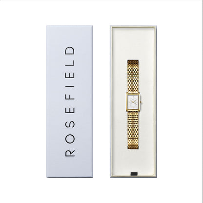 Rosefield Heirloom White Dial Steel Gold - HWGSG-H01