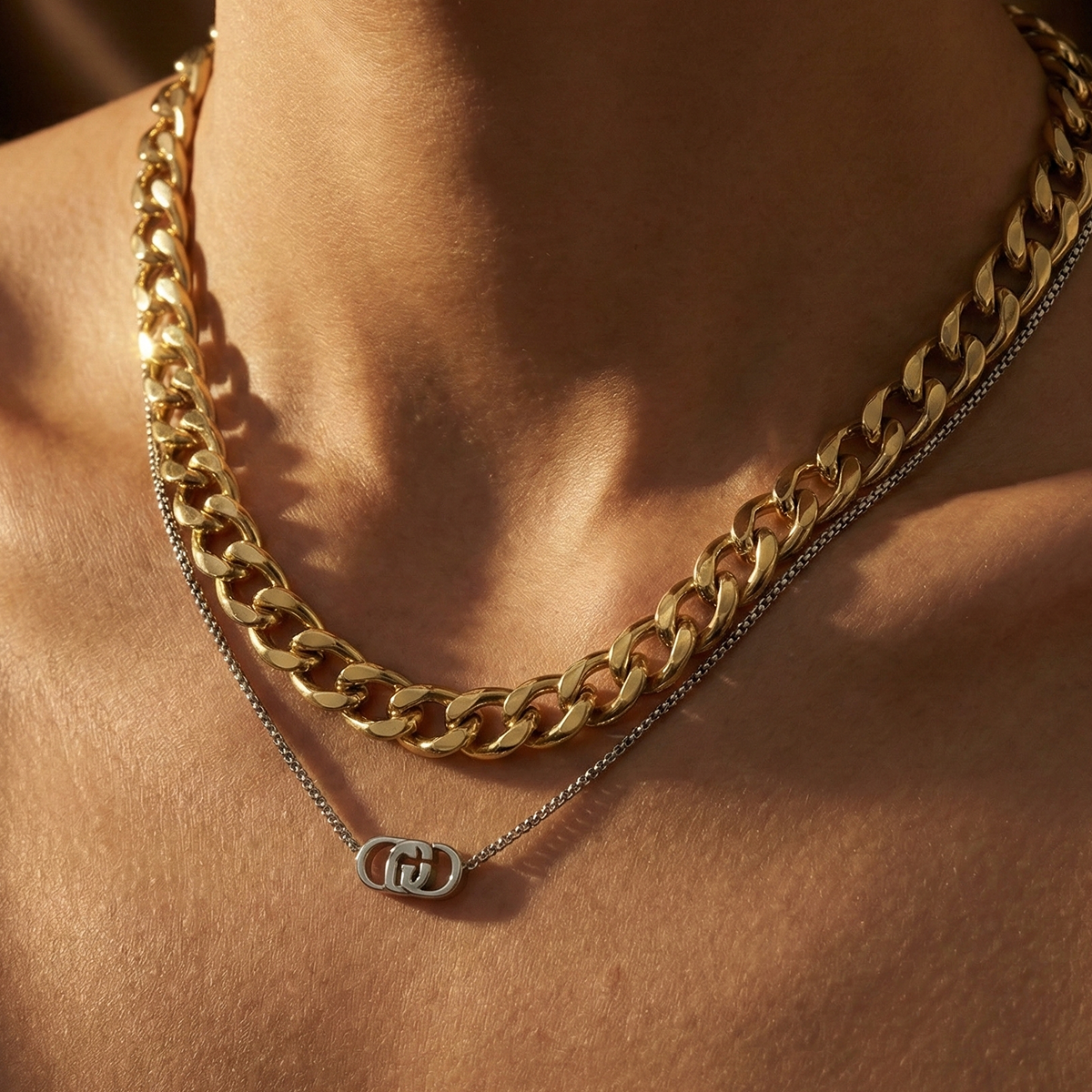 Liu Jo Pulse Gold Necklace - LJ2800