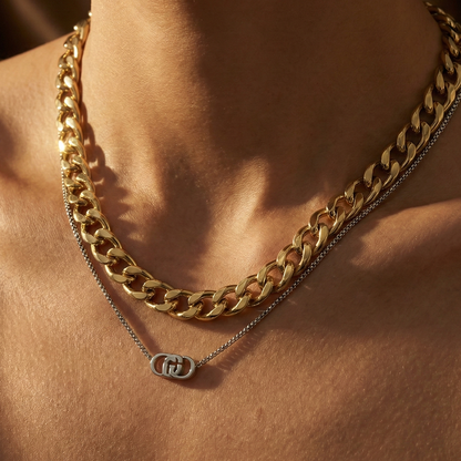 Liu Jo Pulse Gold Necklace - LJ2800