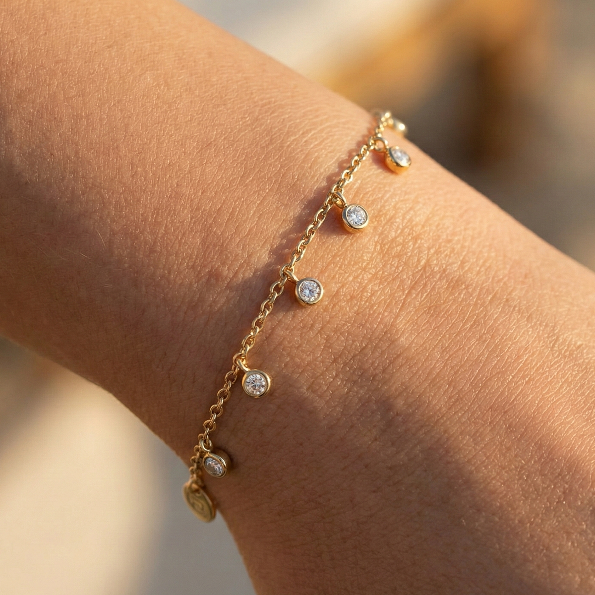 Liu Jo Beam Gold Bracelet - LJ2924