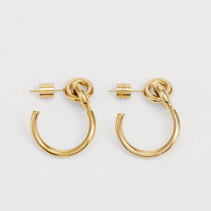 Liu Jo Etern Gold Earrings - LJ2873