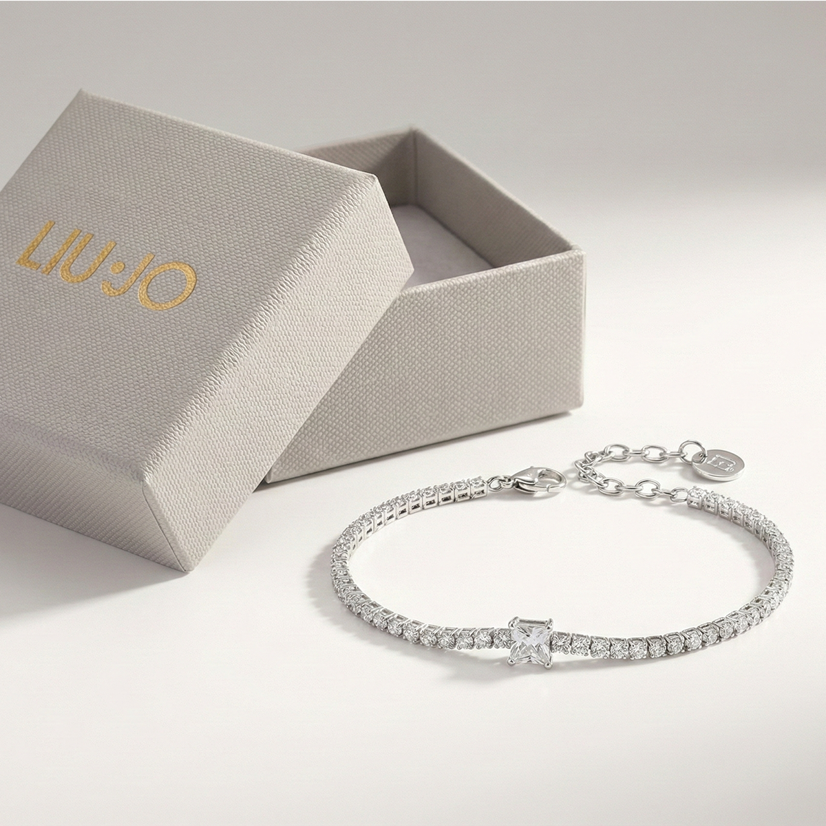 Liu Jo Noir Silver Bracelet - LJ3031