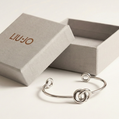 Liu Jo Loop Silver Bracelet - LJ2923