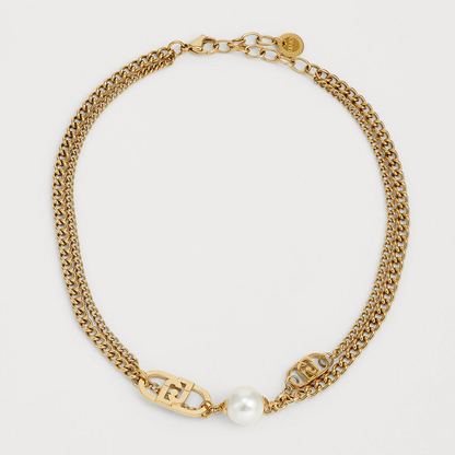 Liu Jo Mirage Gold Necklace - LJ2802