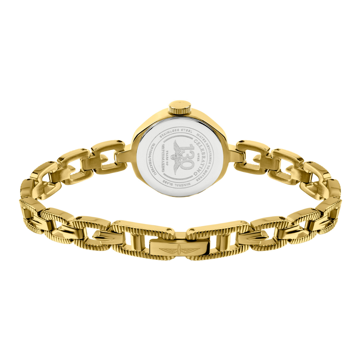 Rotary Ladies 1895 Gold Plated Bracelet Watch - RLB10004/03