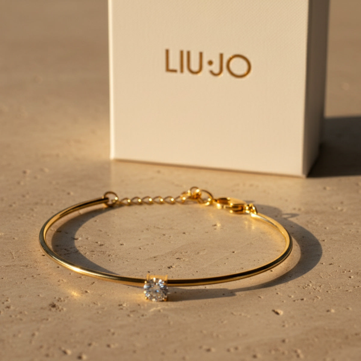 Liu Jo Mini Moonlight Gold Watch &  Gold Jewel Bangle