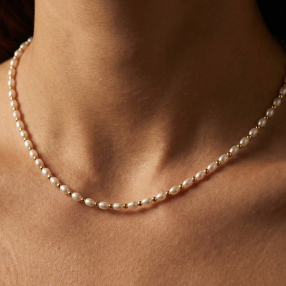 Liu Jo Wavve Gold Necklace - LJ2844