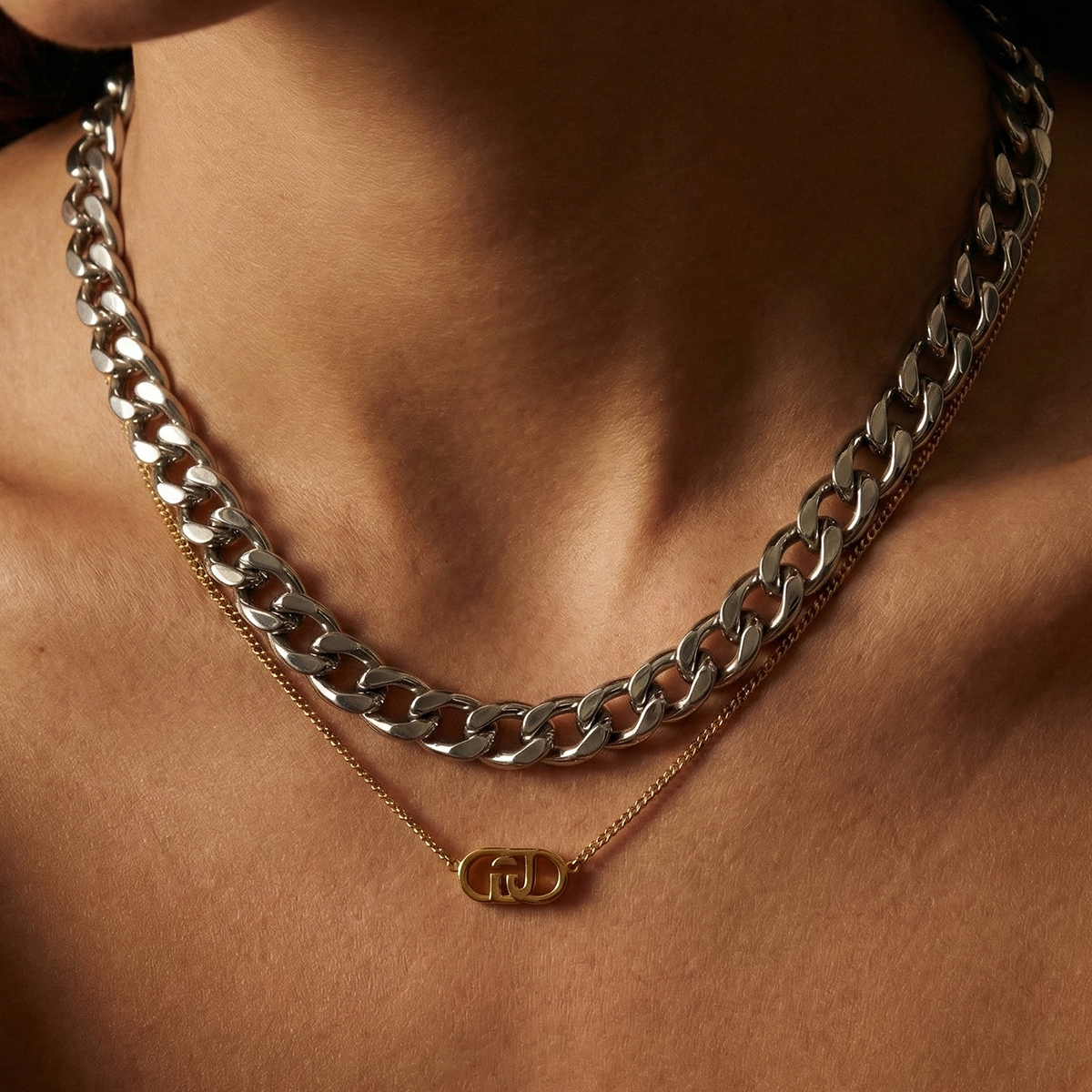 Liu Jo Pulse Silver Necklace - LJ2801