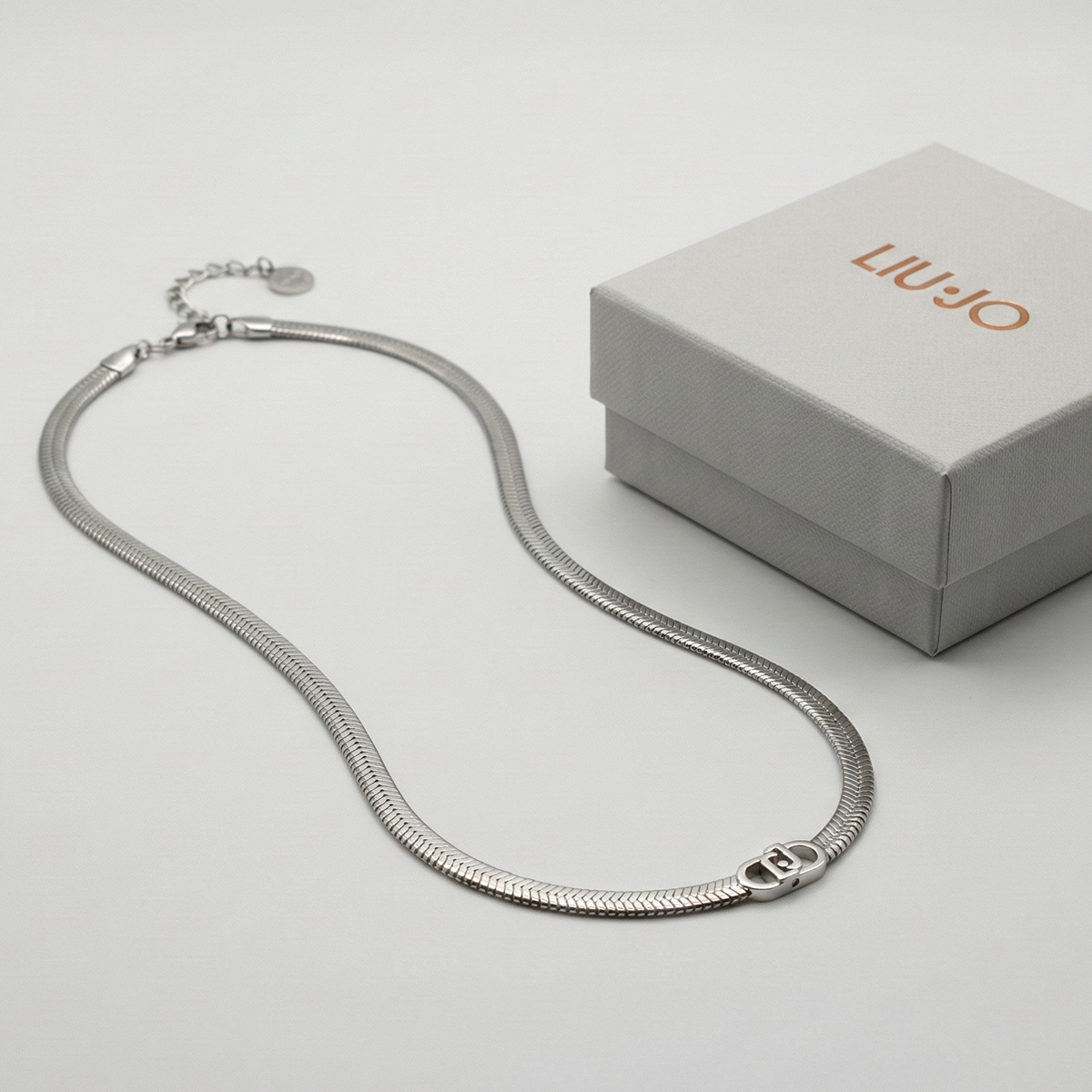 Liu Jo Veil Silver Necklace - LJ3064