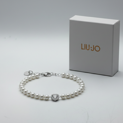 Liu Jo Pearly Silver Bracelet- LJ2578