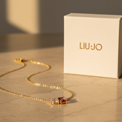Liu Jo pink charm pendant - LJ2546