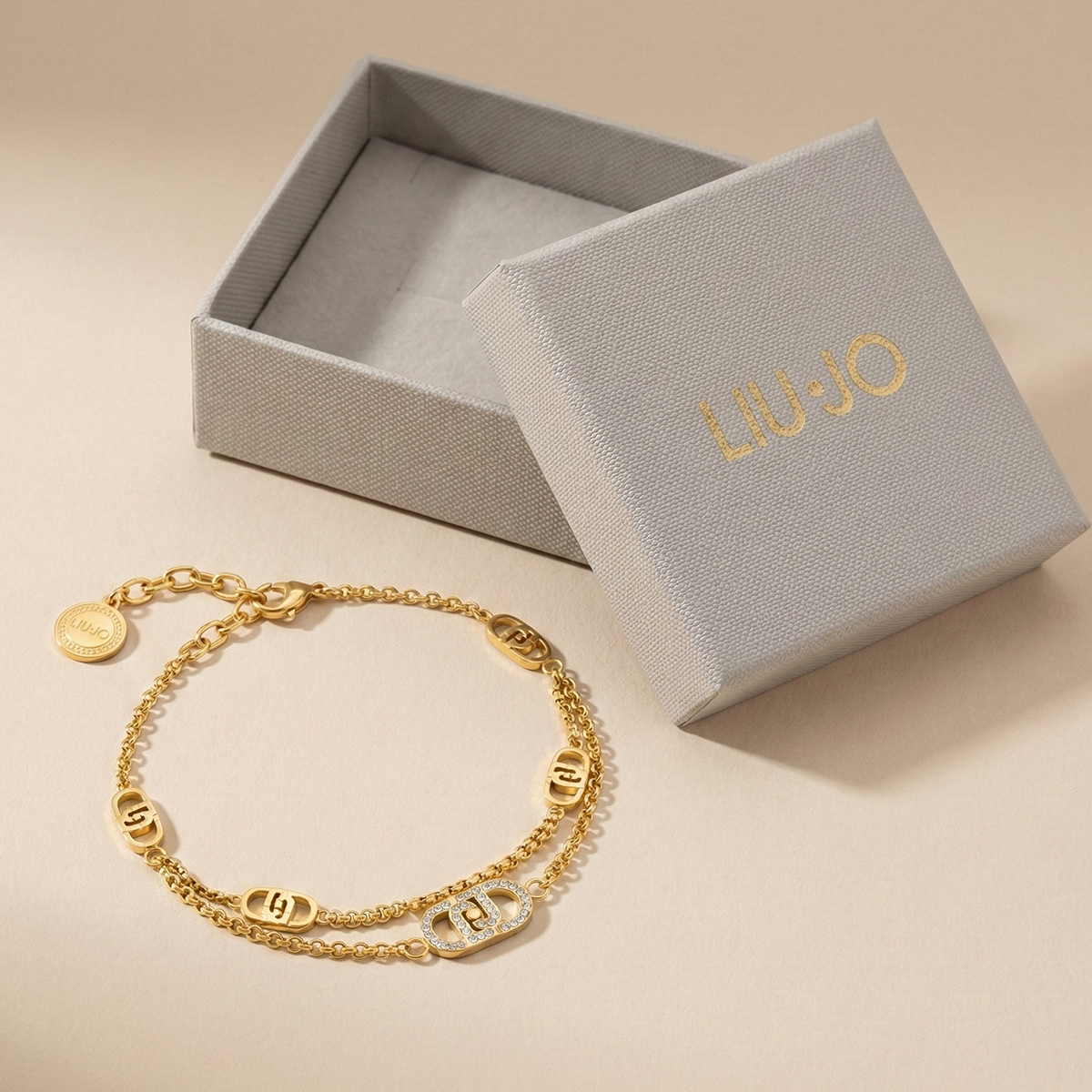 Liu Jo Floet Gold Bracelet - LJ2908