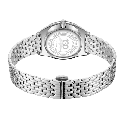 Rotary Men's Ultra Slim Blue Dial Stainless Steel Bracelet Watch - GB08010/05