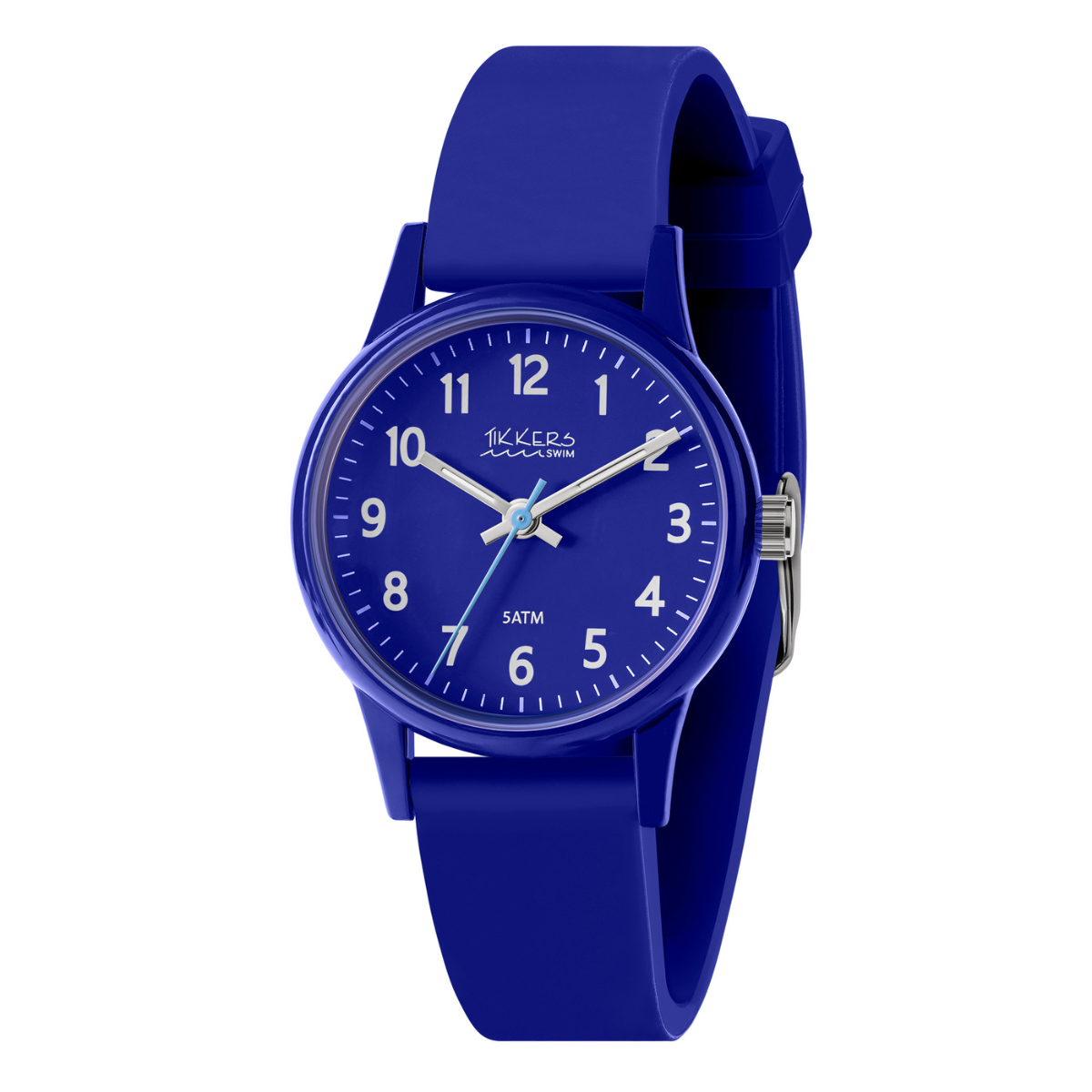 Tikkers Blue 50M Water Resistance Silicone Strap Watch - TK0219