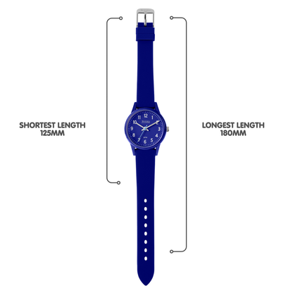 Tikkers Blue 50M Water Resistance Silicone Strap Watch - TK0219