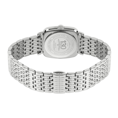 Rotary Men's Heritage Astoria Square Stainless Steel Bracelet Watch - RGB05307/08