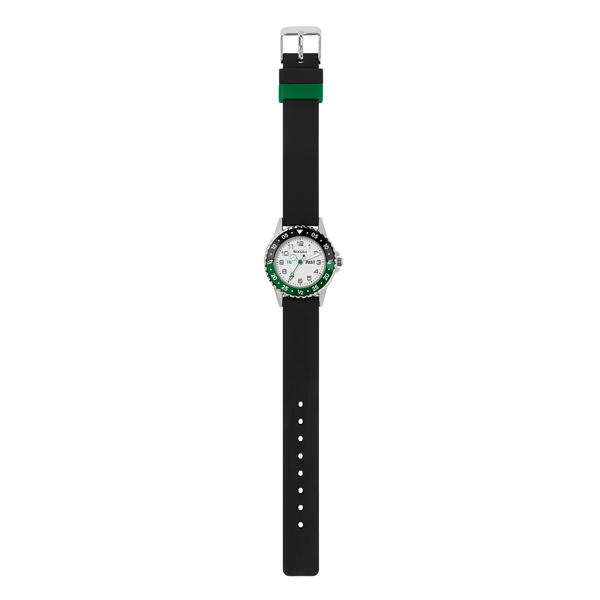 Tikkers Black Strap Time Teacher Boys Watch - ATK1095
