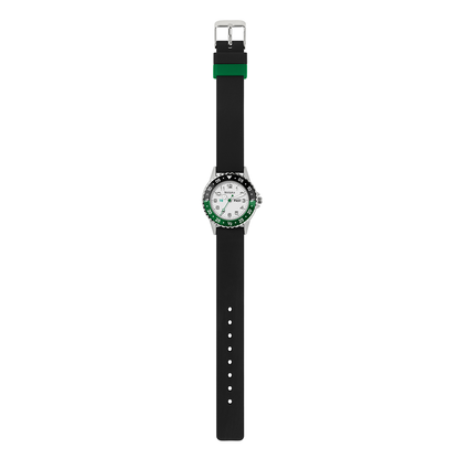 Tikkers Black Strap Time Teacher Boys Watch - ATK1095