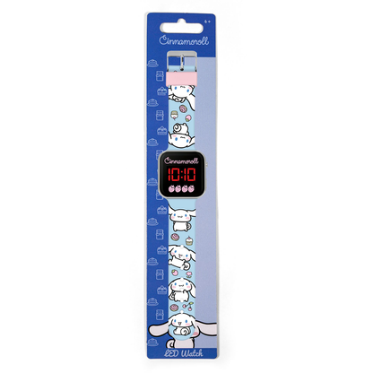 Cinnamonroll LED Display Watch with Silicone Character Strap for Kids - CIN0001