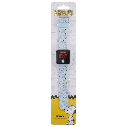 Snoopy Peanuts LED Display Watch with Silicone Character Strap for Kids - PEA4043