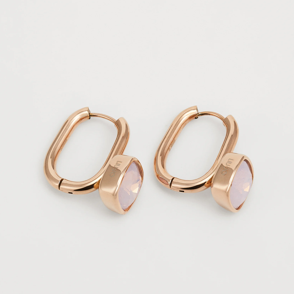 Liu Jo Lilac Gold Earrings - LJ2884