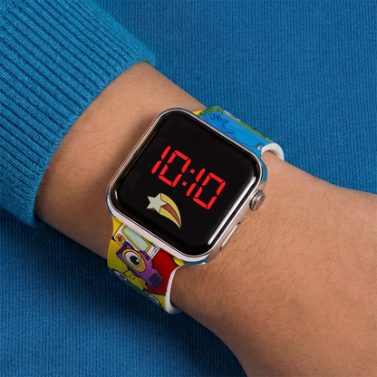 Toy story 5 LED Display Watch with Silicone Character Strap for Kids - TSF4024