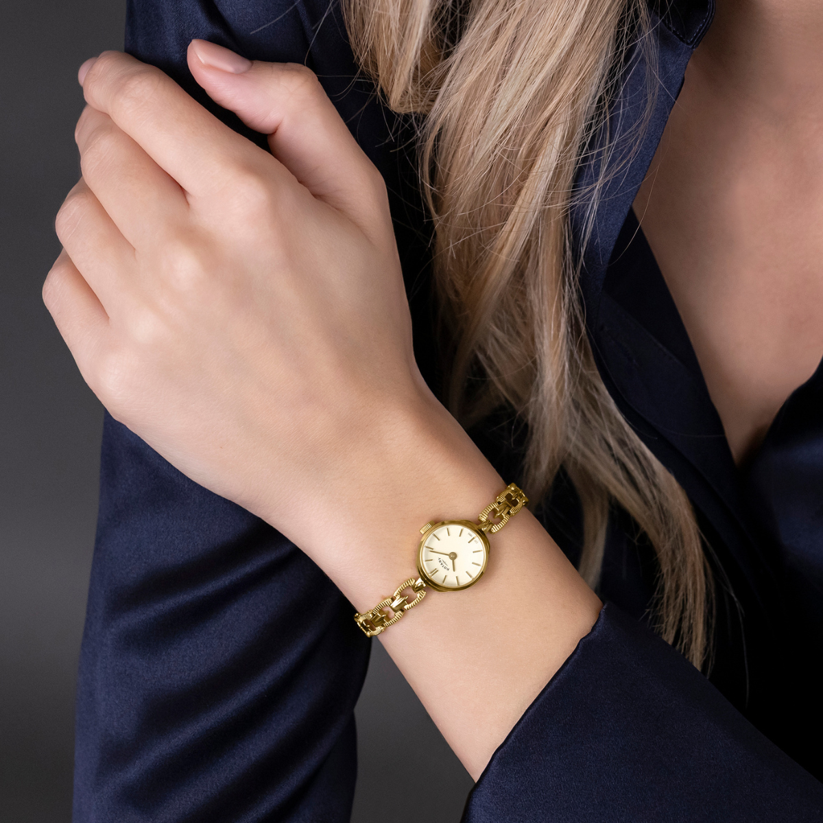Rotary Ladies 1895 Gold Plated Bracelet Watch - RLB10004/03