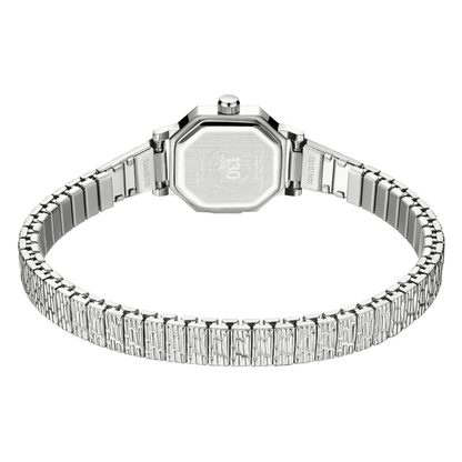 Rotary Ladies Heritage Octagonal Case Stainless Steel Expander Bracelet Watch - RLB10031/01
