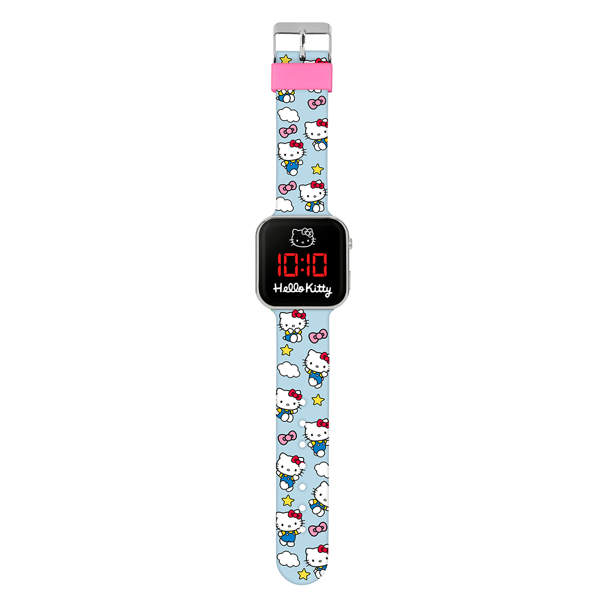 Hello Kitty LED Display Watch with Silicone Character Strap for Kids - HK50253