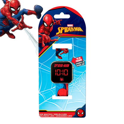 Spiderman Classic Design LED Boys Watch - SPD4987