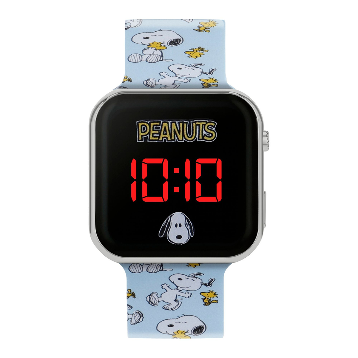 Snoopy Peanuts LED Display Watch with Silicone Character Strap for Kids - PEA4043