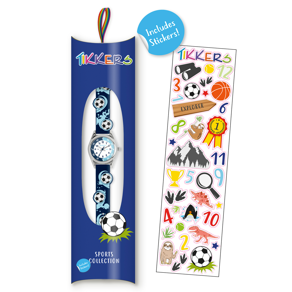 Tikkers 3D Football watch - ATK1110