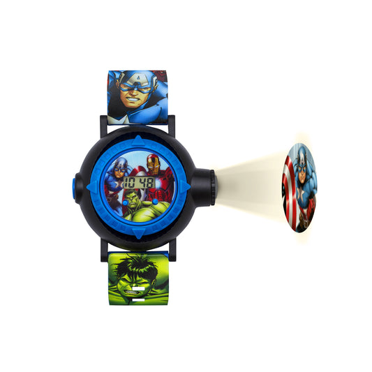 Disney Marvel Avengers Blue Silicon Strap Watch - AVG3536ARG