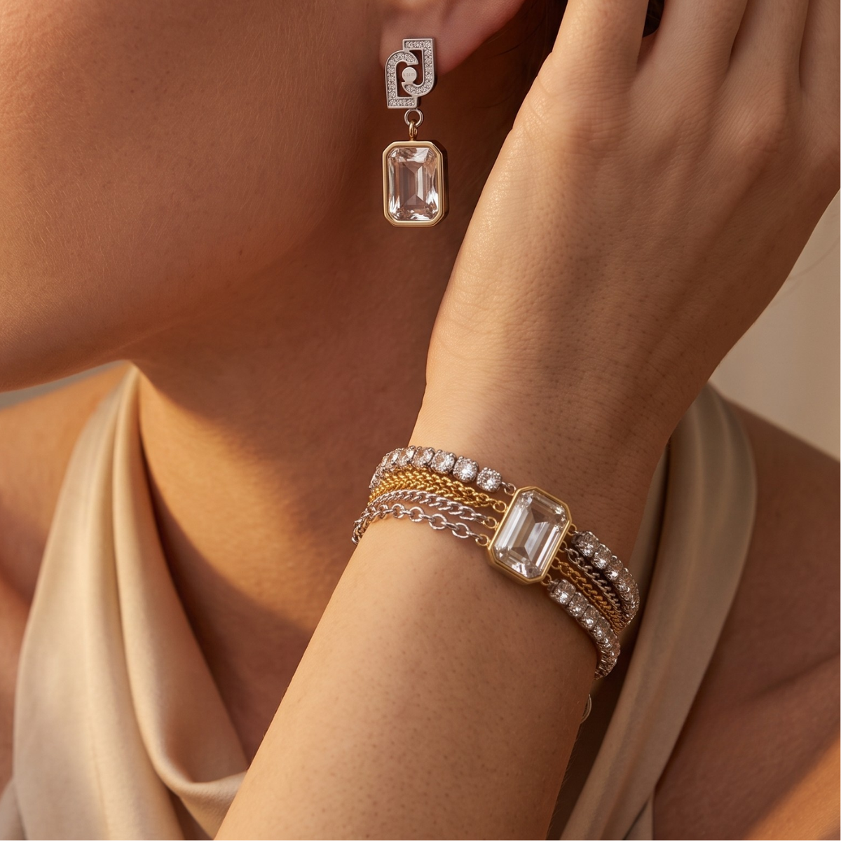 Liu Jo Aroma Rosegold Jewelry Pair