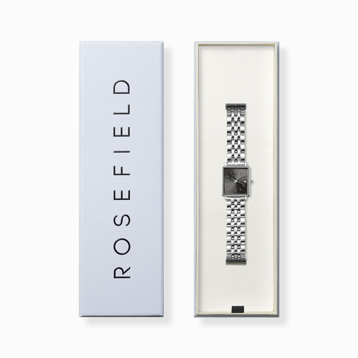 Rosefield Boxy XS Grey Steel Silver - BGSSS-Q051