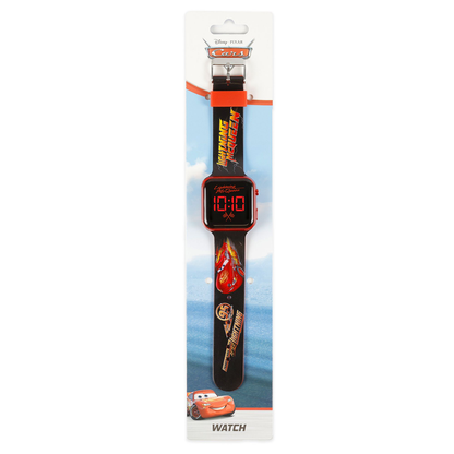 Lightning McQueen Boys LED Watch - CZM4052