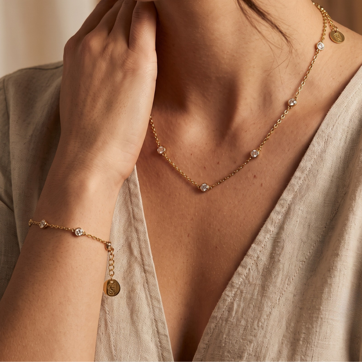 Liu Jo Cairo Gold Jewelry Set