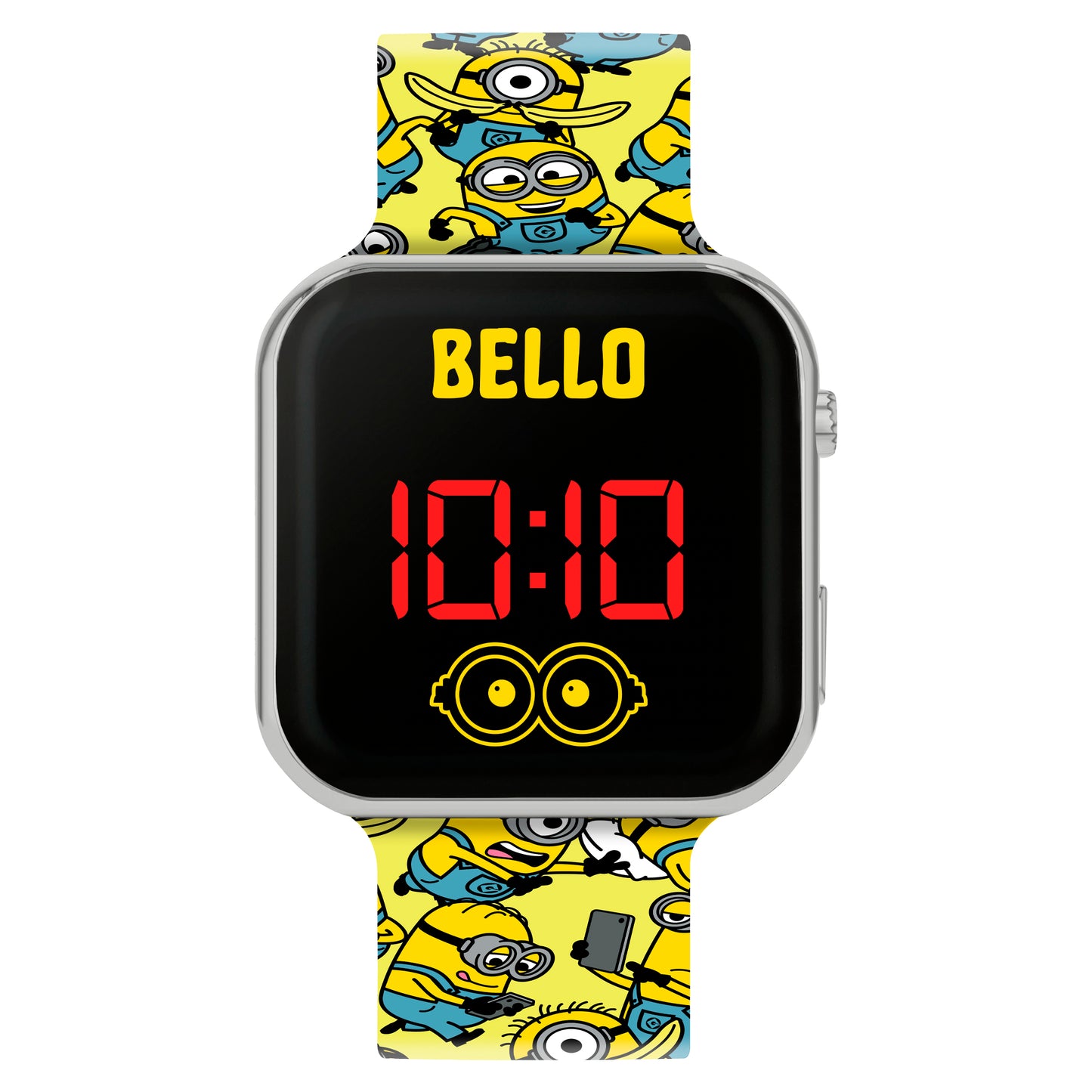 Minions Printed Strap LED Watch - DMF4106ARG