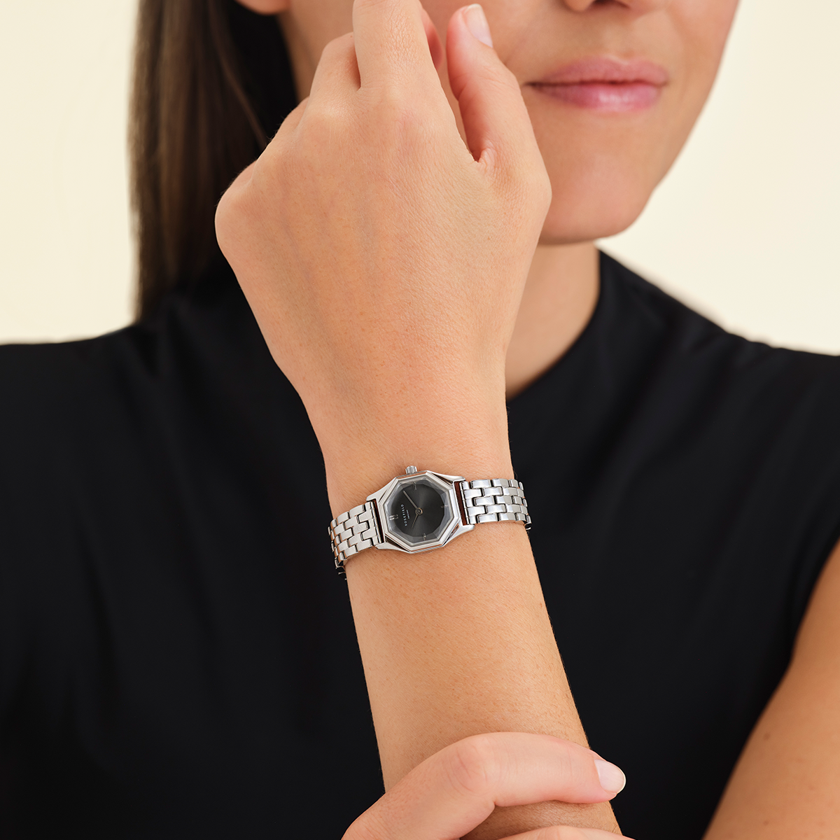Rosefield Gemme Grey Steel Silver - GGSSS-G05